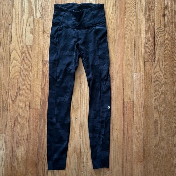 Lululemon sz 4 Fast and Free High-Rise Tight 28" Non-Reflective Brushed Nulux - Picture 1 of 5